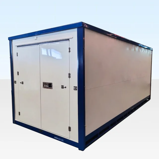 40ft Hc Customized Mobile Foldable Prefab Steel Portable Side Door Self Storage Shipping Container