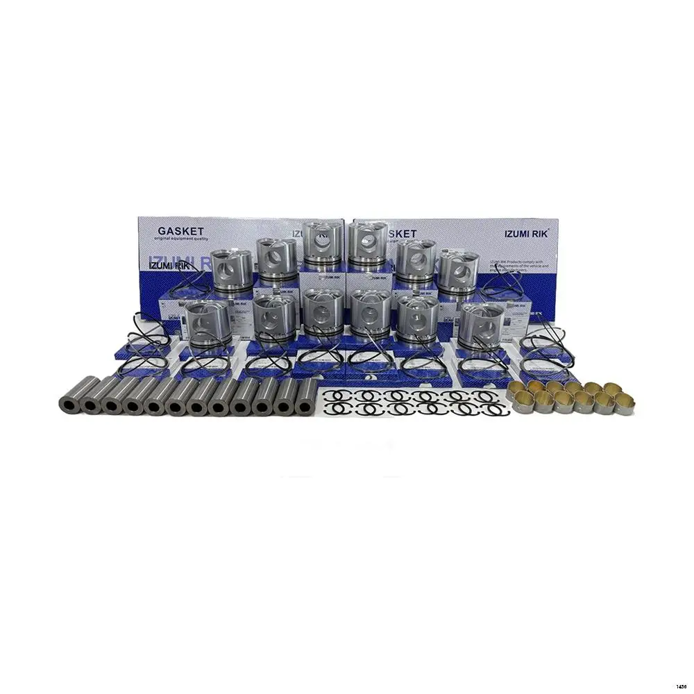 IZUMI RIK S12R Piston & Piston Ring Set for Mitsubishi 1 Years Warranty Engine Parts