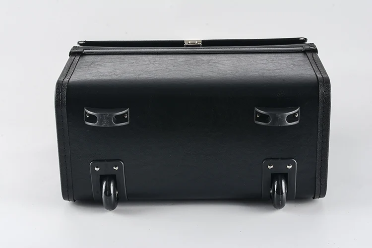 Rolling Briefcase Popular for Business Travelling Men pilot case PVC PU Briefcase With Trolley