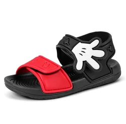 Мультяшный дизайн Детские и детские легкие пляжные сандалии EVA