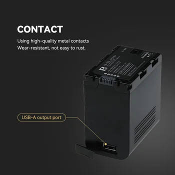 FB 7850mAh Li-ion DV Digital Video Camera Battery for JVC SSL-JVC70U GY-HM650 GY-HM600 GY-LS300 GY-HM200 product image