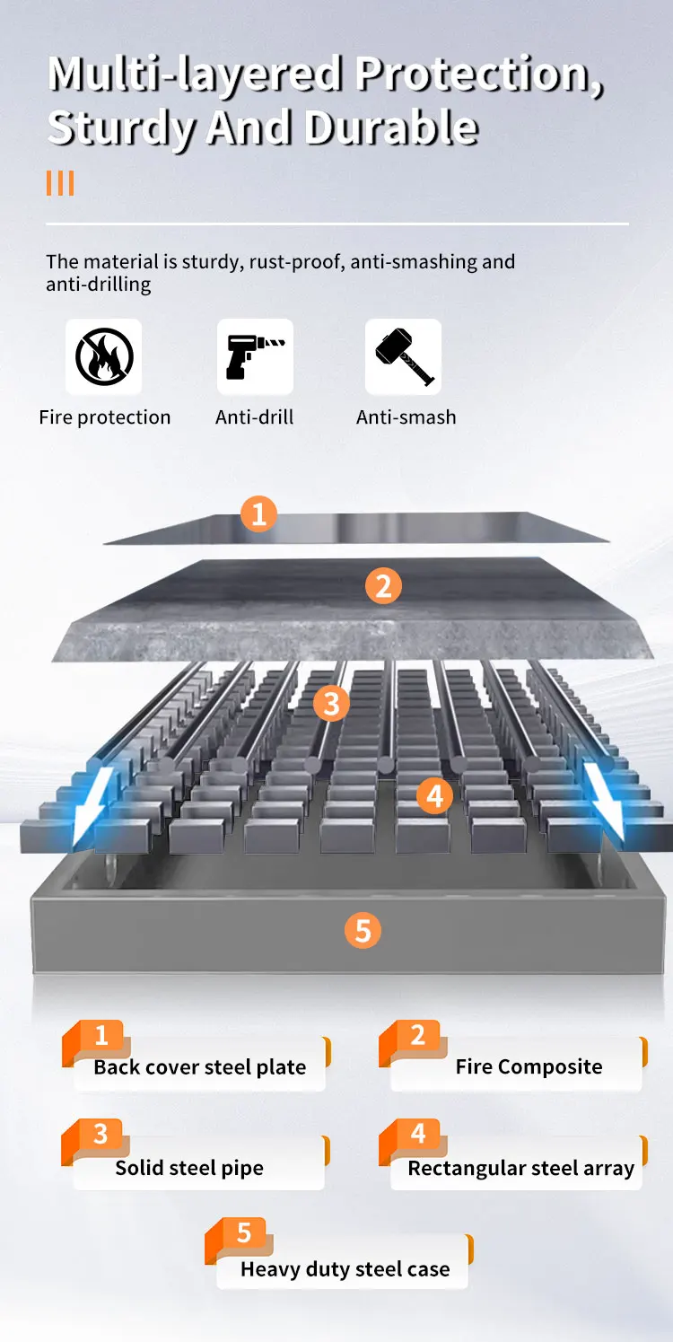 CEQSAFE Bank Safe Vault Door Security Heavy Duty Bank Safe Room Vault Door supplier