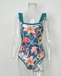Hot Sales OYV Bathing Suits Fitted  One-piece Beach Swimsuit