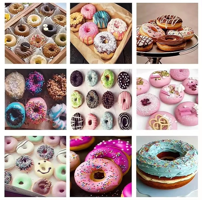 Efficient and Multifunctional Doughnut Forming Machine for Kids