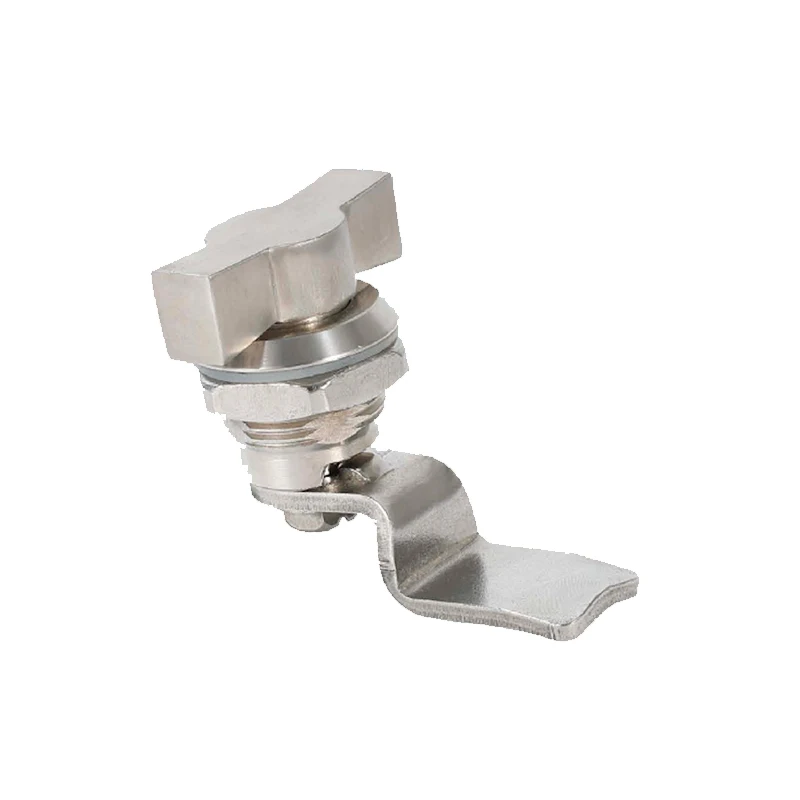 304 Stainless Steel Industrial Electrical Cabinet Thumb Turn Knob Lock Cylinder T Handle Keyless Cam Lock