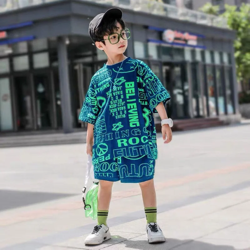 Children Clothes Fashion Summer Baby Teenage Boy Clothing Boys