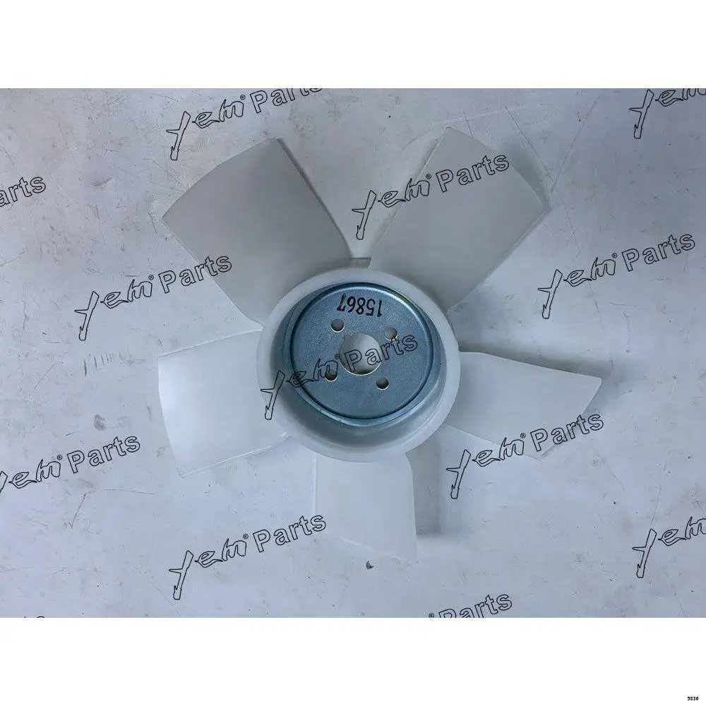 Z482 Fan Blade for Kubota Excavator Tractor Forklift Spare Parts