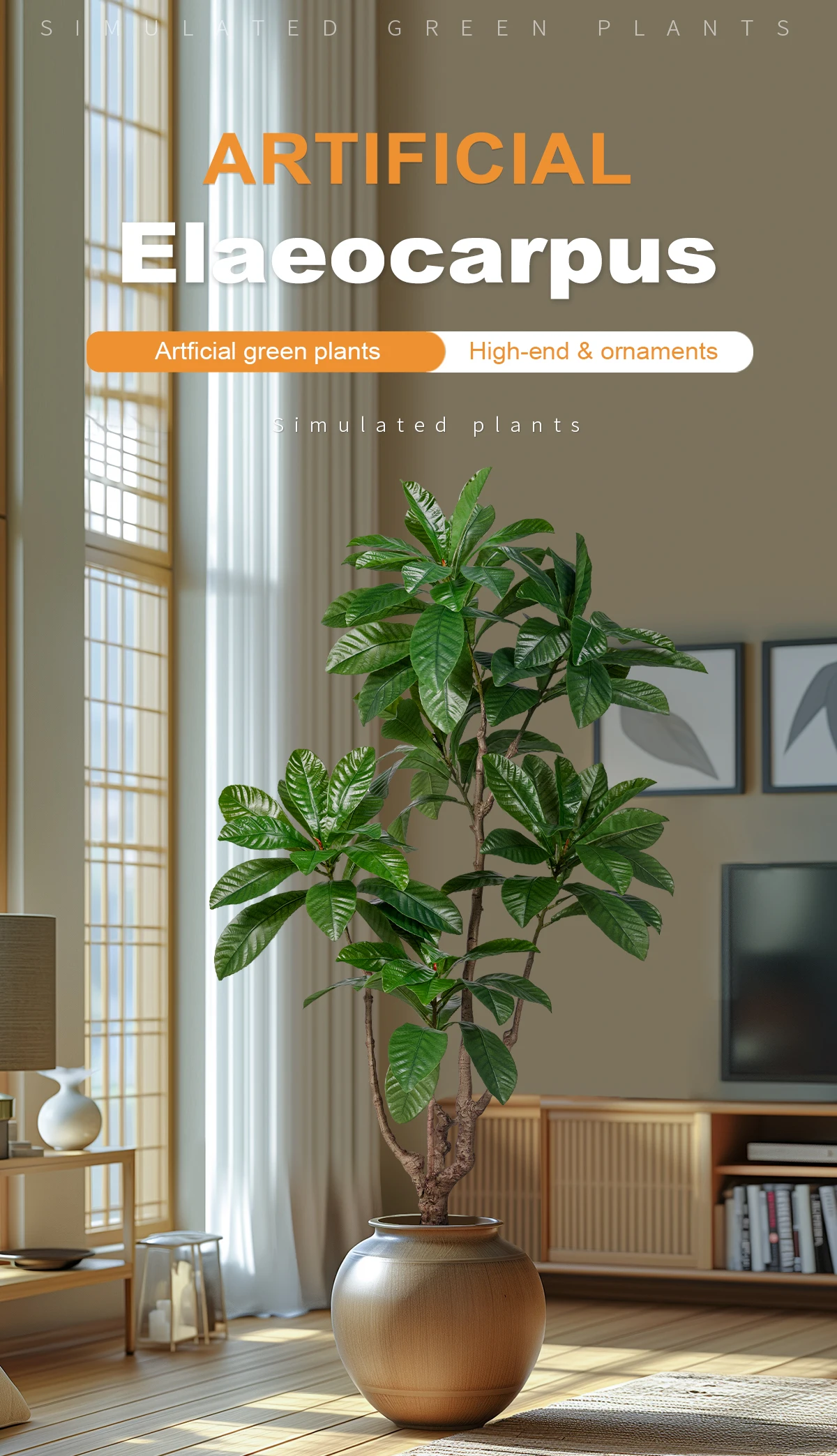 Artificial Plants Potted for Indoor Artificial Big Trees for Outdoor Simulation Plants Faked Plant Artificial Bonsai Decoration factory