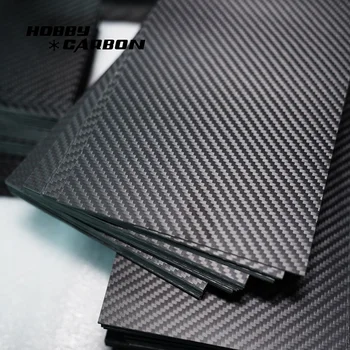 400X500X3MM Carbon Fiber Sheets 3K Twill Weave Matte Surface