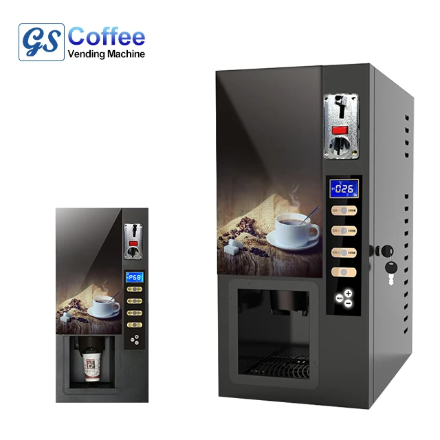 Китай Торговый автомат Автоматический дозатор чашек Напиток Кофеварка Производители