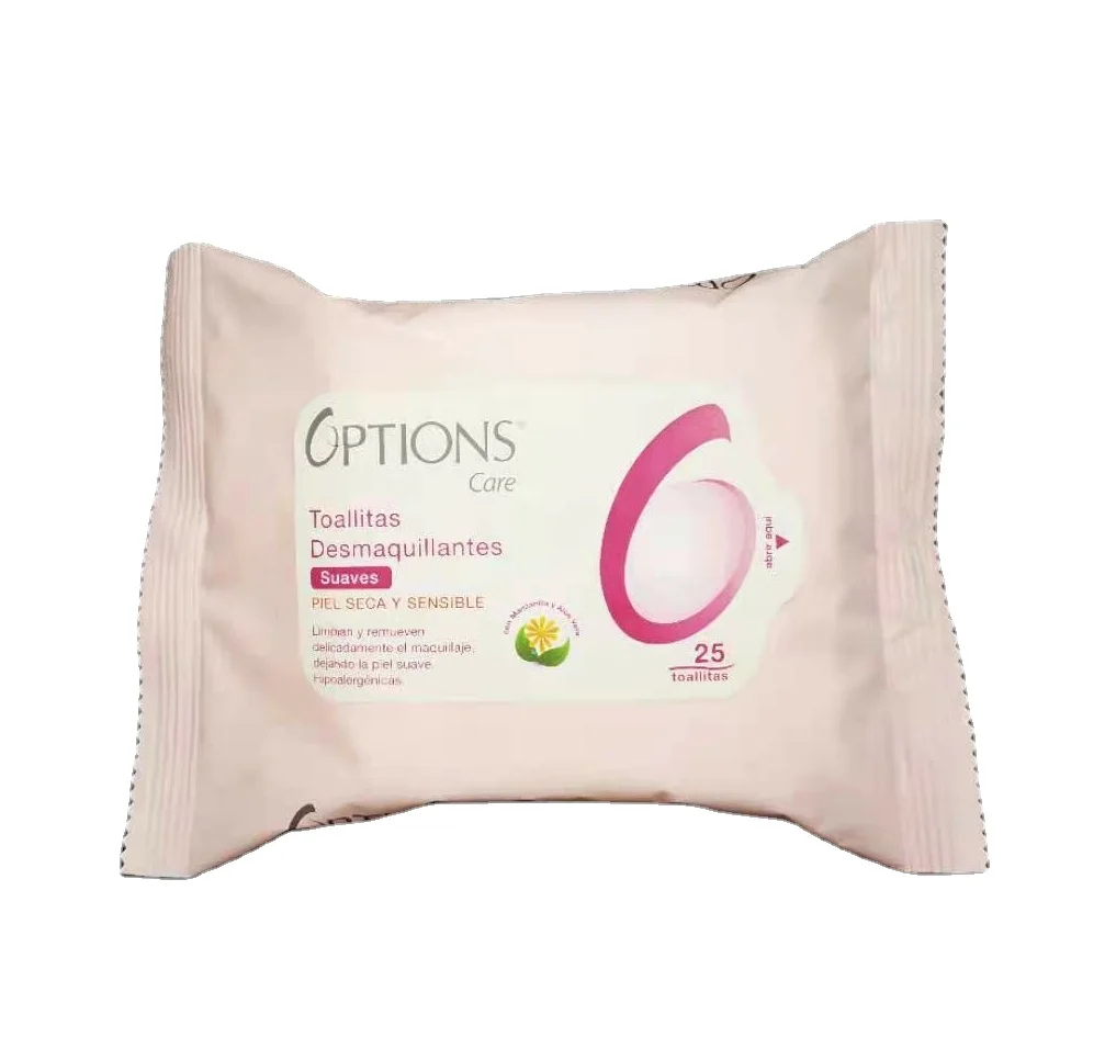 Custom Makeup Remover Towel Dry Lint Free Disposable Wet Wipes Face Facial Towel for Sensitive Skin