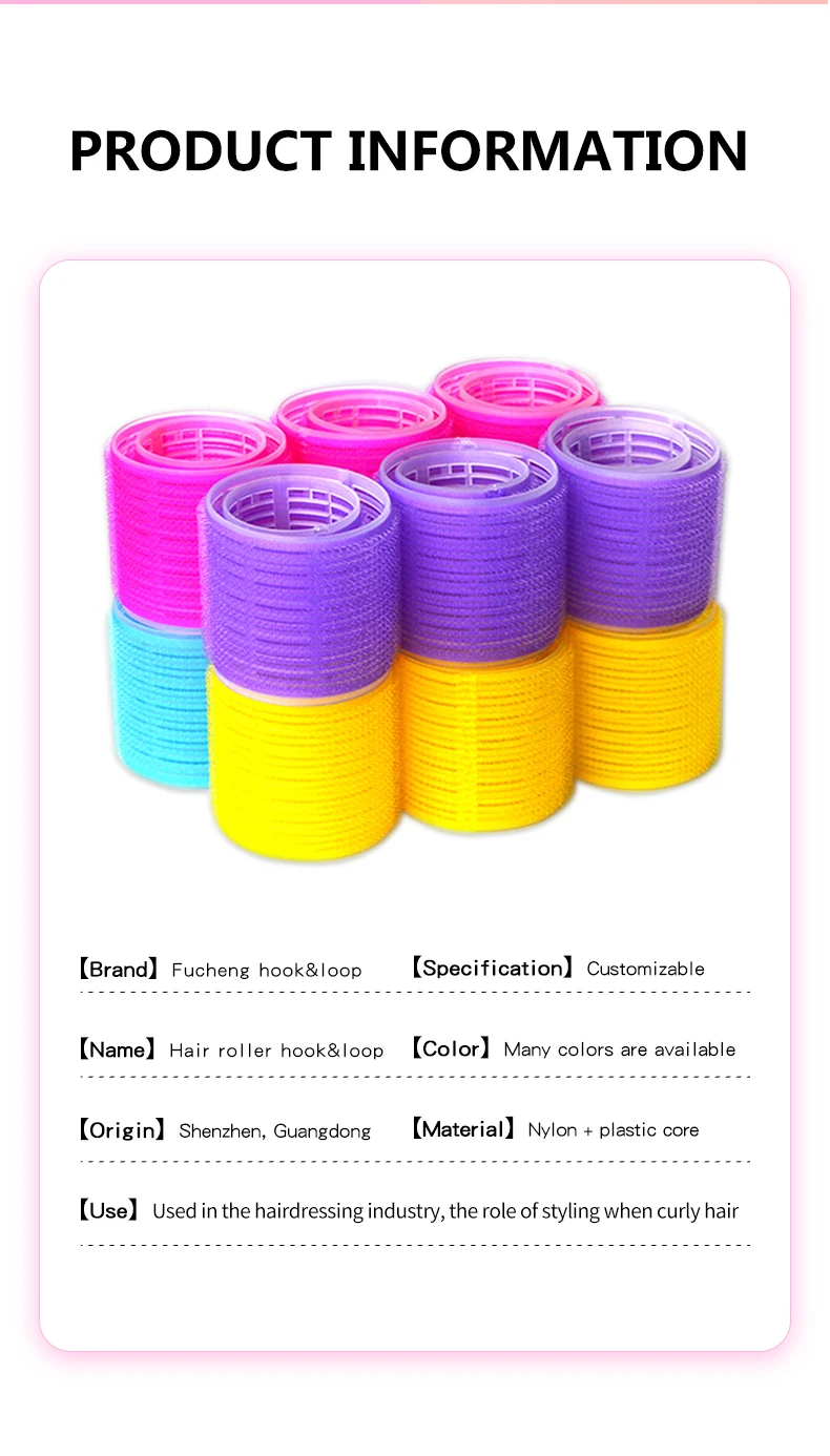 Hair Curlers Rollers Self Grip Hair Rollers Set 18 Pcs Hair Curlers With Clip For Salon Styling