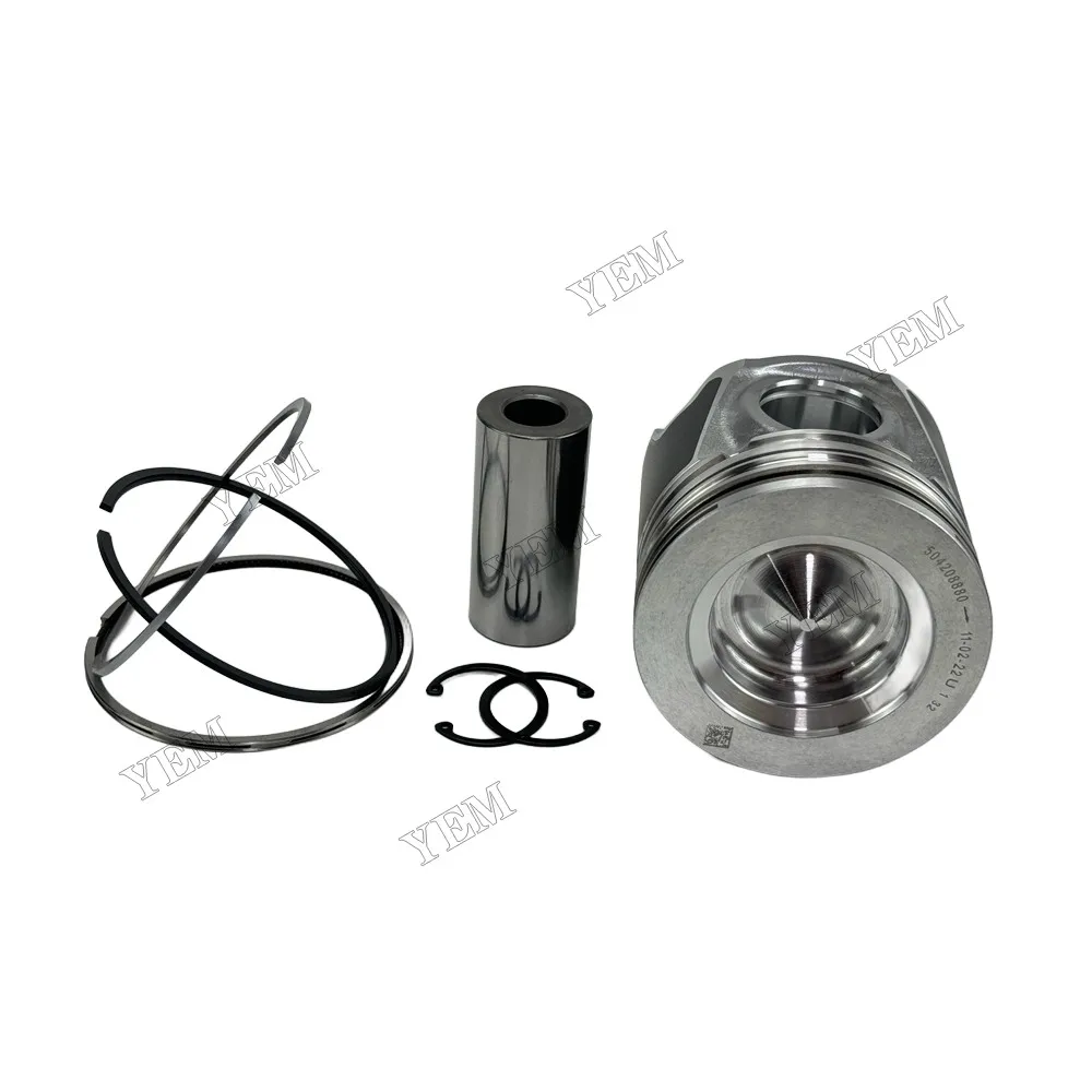 Piston Set With Rings 8094853 Fit for Iveco F4HF Engine 3