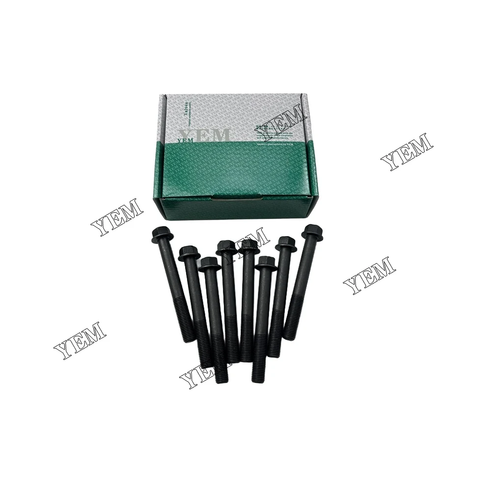 For Perkins Diesel Engine Machinery Engine 1004-40T Cylinder Head Bolt Set Engine Spare Parts