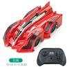 Cool red wall climbing drift car