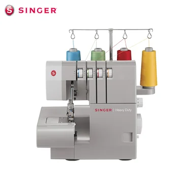 SINGER 14HD854 Hot selling singer overlock Heavy Duty sewing machine with low price with Automatic Thread Winding