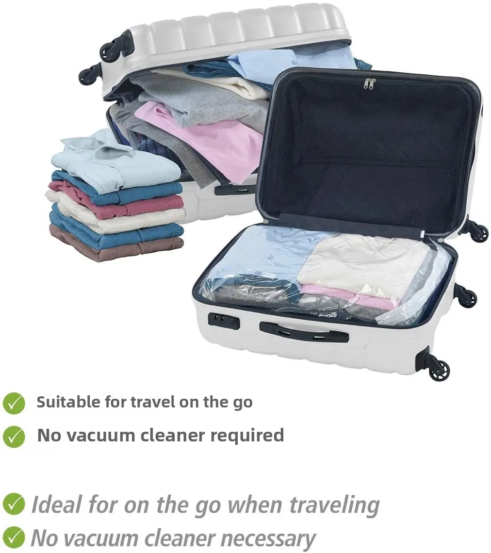 节能器防霉真空密封布储物袋真空储物袋密封，用于用电动气泵存放衣物