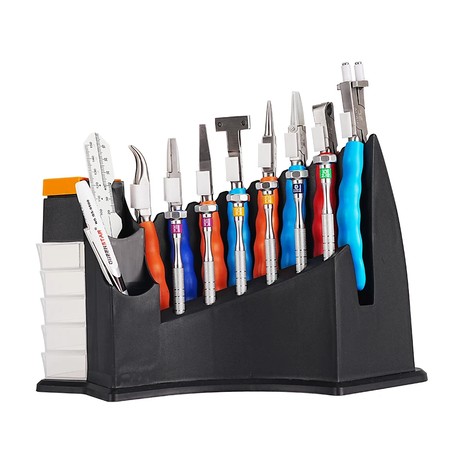 Optical Instruments Eyewear Repair Pliers and Screwdriver Set with Tools Holder Optical Tool