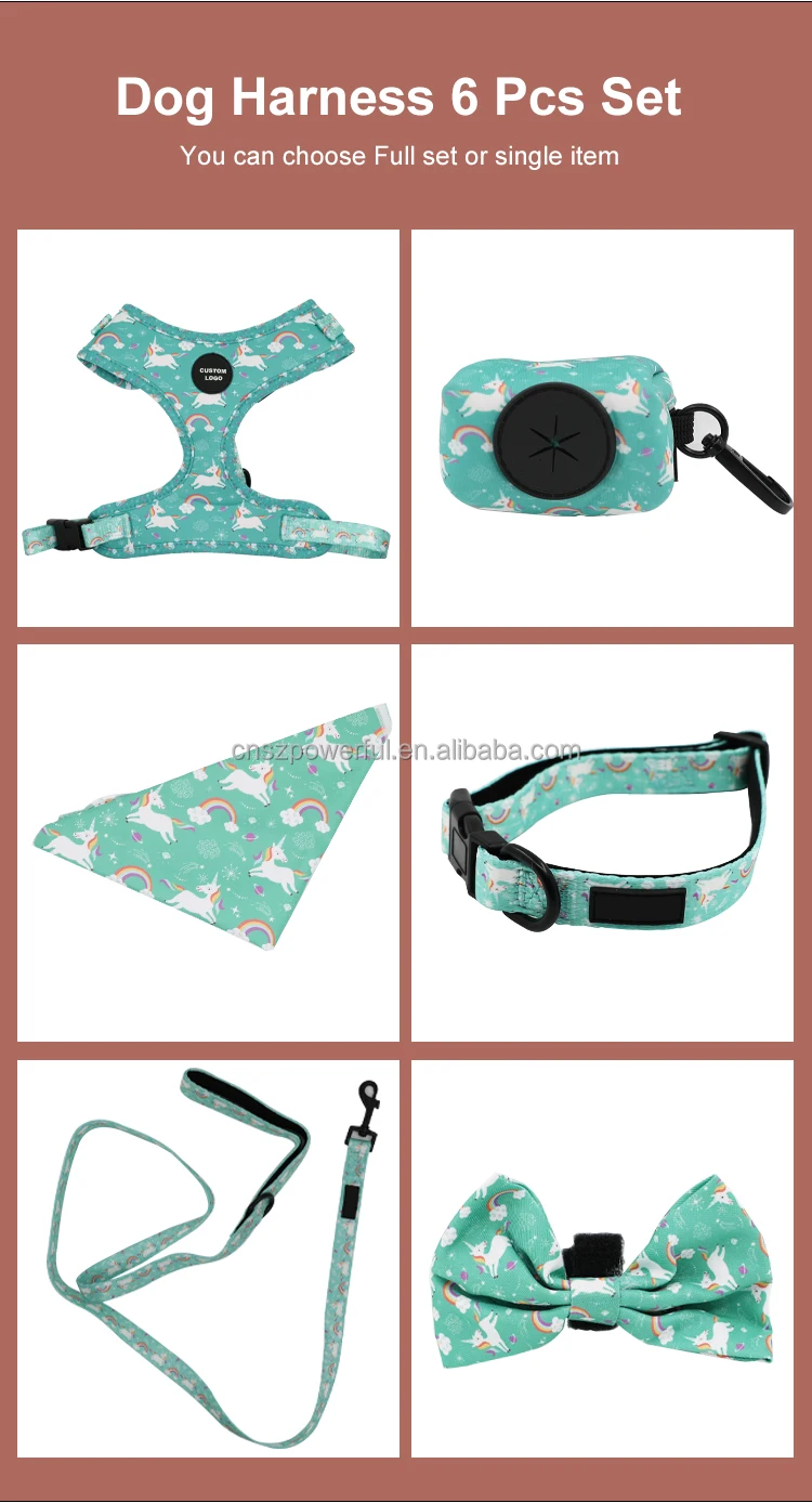 Pet Supplies Custom Luxury Harnesses For Dogs Pet Accessories Collar
