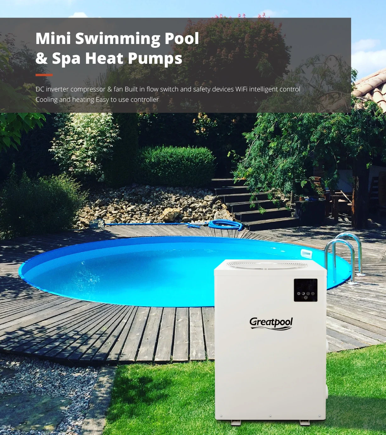 Greatpool Top 1214772166btu Resort Hotel Swimming Pool Commercial