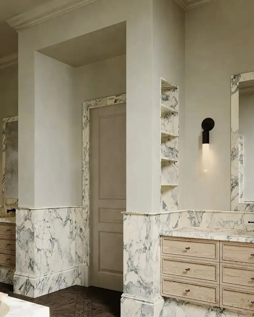 product premium calacatta green marble slab polished finish for villa apartment  hotel marble projects-3