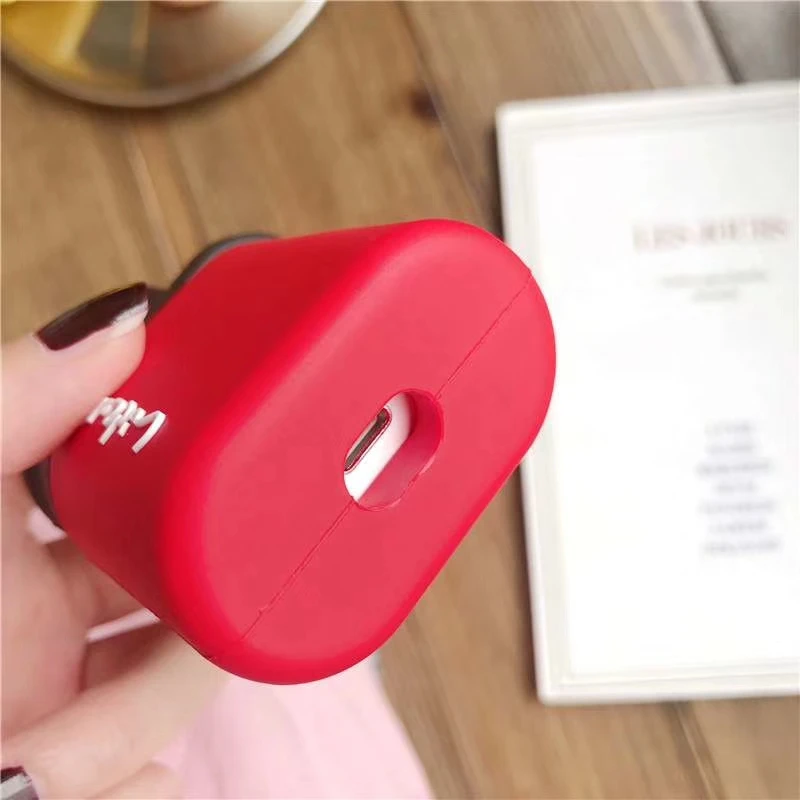 3D Cigarette Lighter for Airpod Cover Soft Silicone Earphones Cases for  Apple Airpods 2 1