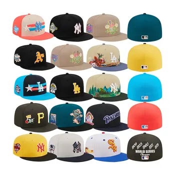 Hat Manufacturer custom cap embroidery Football Baseball fitted Hats Sports NF L Teams Snapback Era Hats Vintage Caps