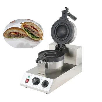Commercial Electric Gelato Burger Maker Machine - Non-Stick Panini