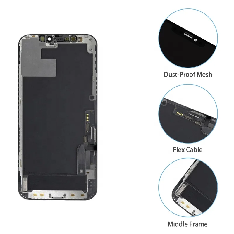 LCD Manufacturer for iphone Original Screen Oled Incell 12 Mini 12 Pro Max GX JK Display