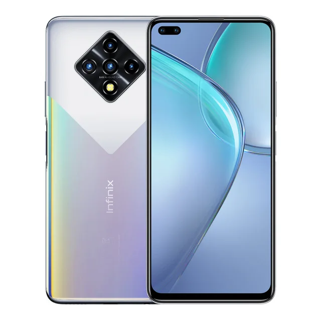 Infinix Zero 8 シルバー SIMフリー スマートフォン Infinix Zero 8 Dual SIM Mobile - 6.85 Inch, 128 GB, 8 GB RAM