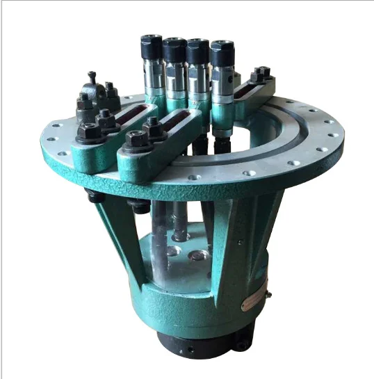 Adjustable Four Actuator Drilling Tapping Machine Spindle Multi Spindle Head