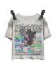 T-shirts-6กราฟิกสีขาวที่กำหนดเอง