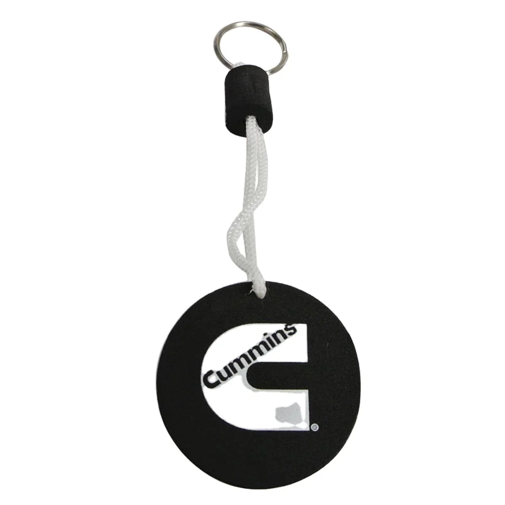 Custom Design 3D Foam Soft Black Floating Eva Material Keychain - Main Image