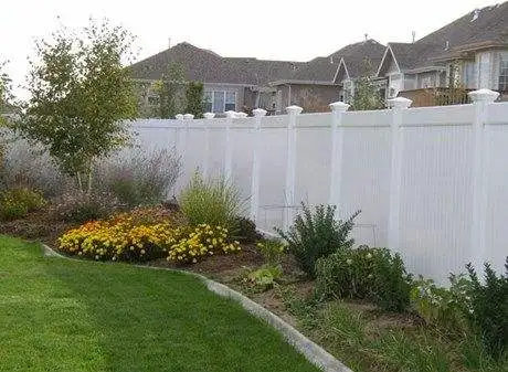 Professional Manufacture Pvc Privacy Screen Fence Panels White Vinyl Privacy Garden Cottage Fence for Outdoor