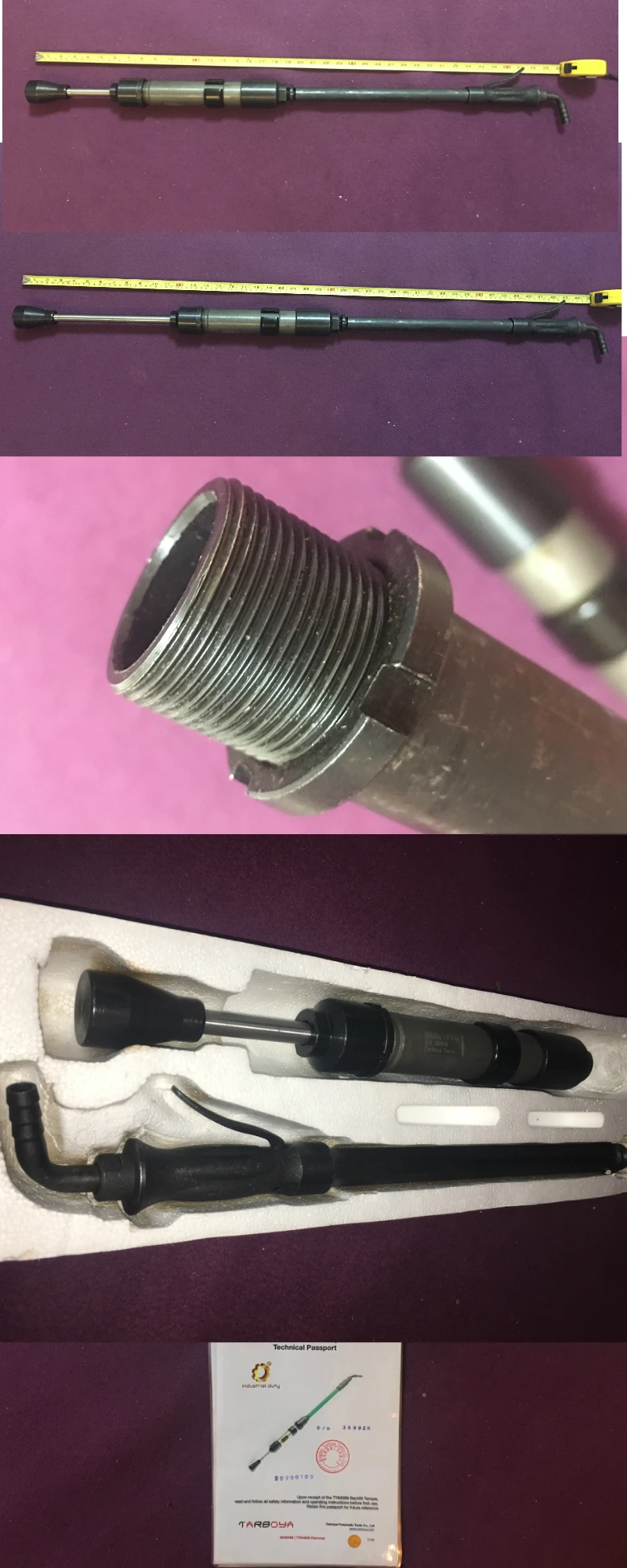 Ty64009 Pneumatic Floor Type Tamper Compact All Types Of Earth Sand