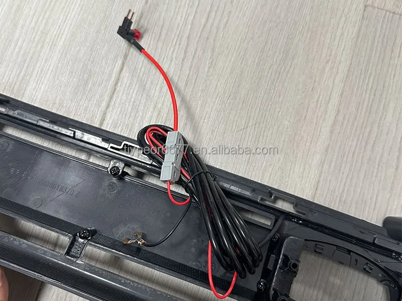 product tiypeor led grille for land rover defender 2020   2025 front fog lamp daytime running lights bright lamp daylight bumper grille-7