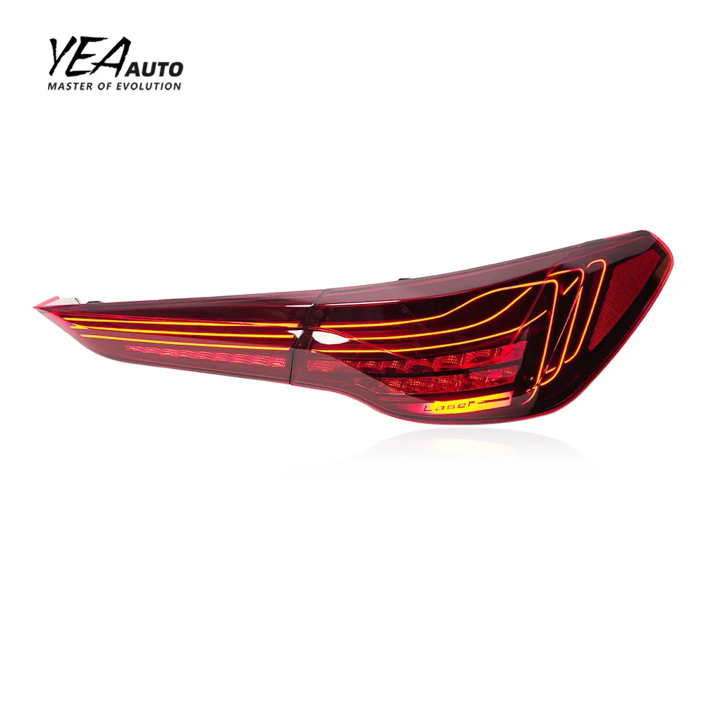 Upgrade LED Taillight Assembly Modified New M4 CSL G22 G82 LED Rear Taillight Auto Car Tail Lights 2020-2022 for BMW 4 Series