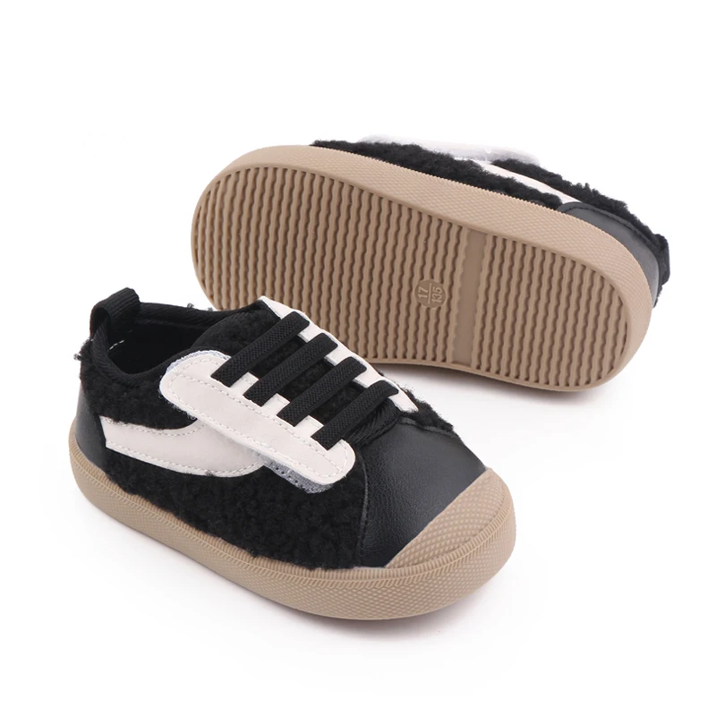 High Quality Winter Toddler Baby Kids Shoes Hook&loop Design 2022 supplier