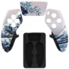 Mix Color The Great Wave Pattern Replacement Front Shell