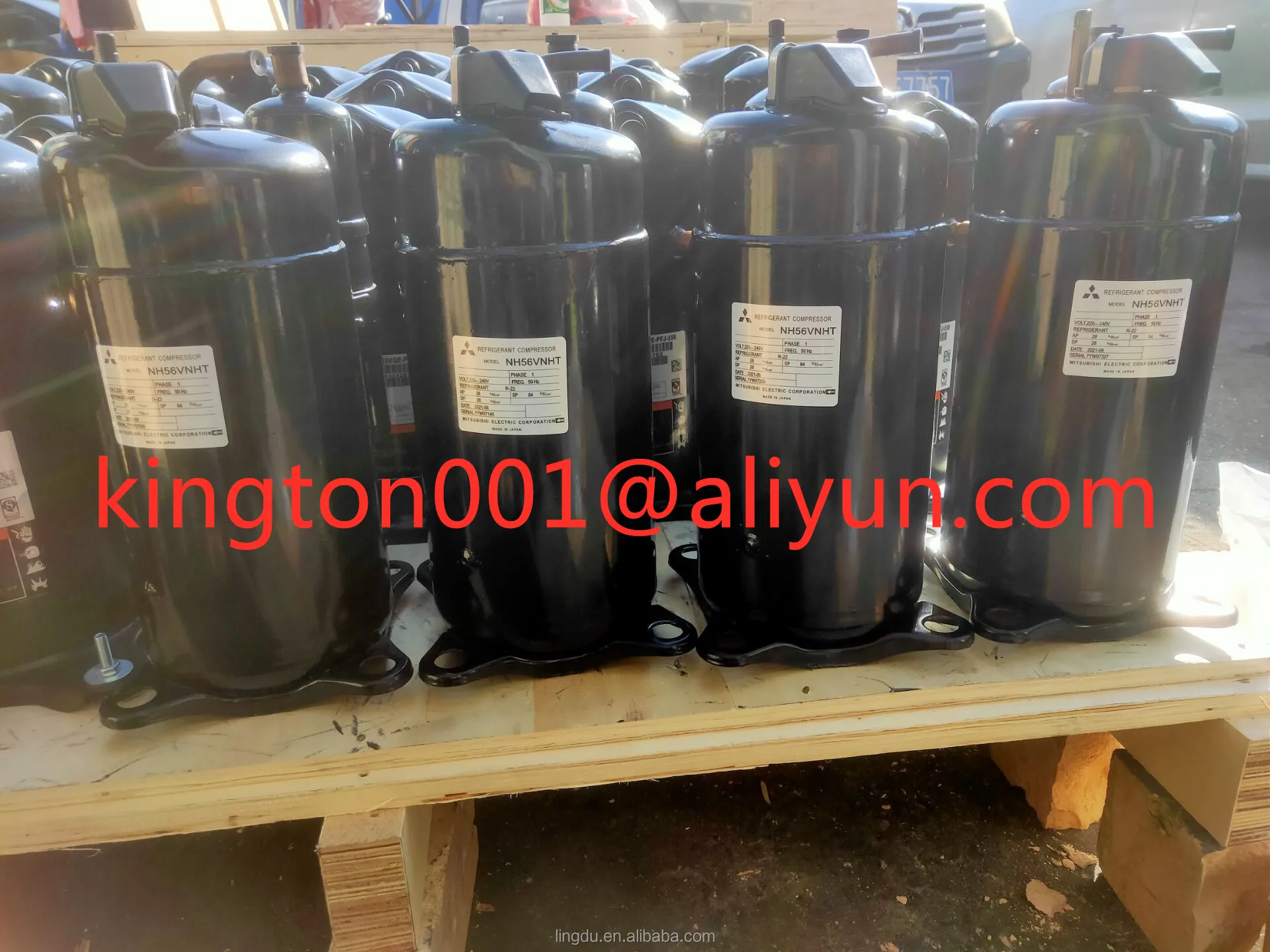 Mitsubishi SNB130FGBMT Rotary Inverter Compressor R410A - 1 Year