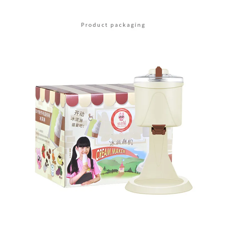 【カーアイス】 アイスクリームマシン小型ホームメーカーアイスクリームカップシーリングマシンソフトアイスクリームマシン Buy Ice