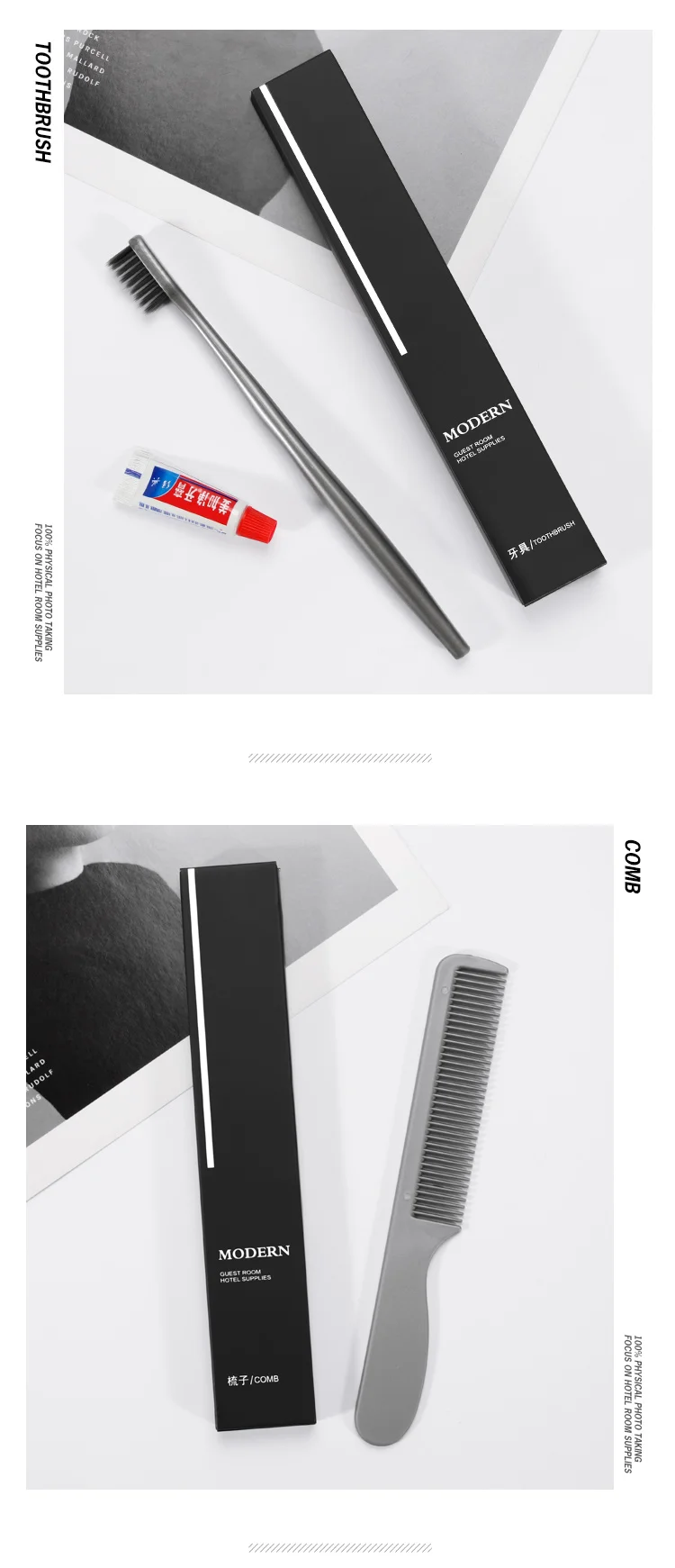 Wholesale Hotel Toiletry Kit Custom Logo Packaging Amenity For Hotel Amenities Set Luxury