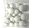 colorful Mixed pack of 20 white balls (5 each of