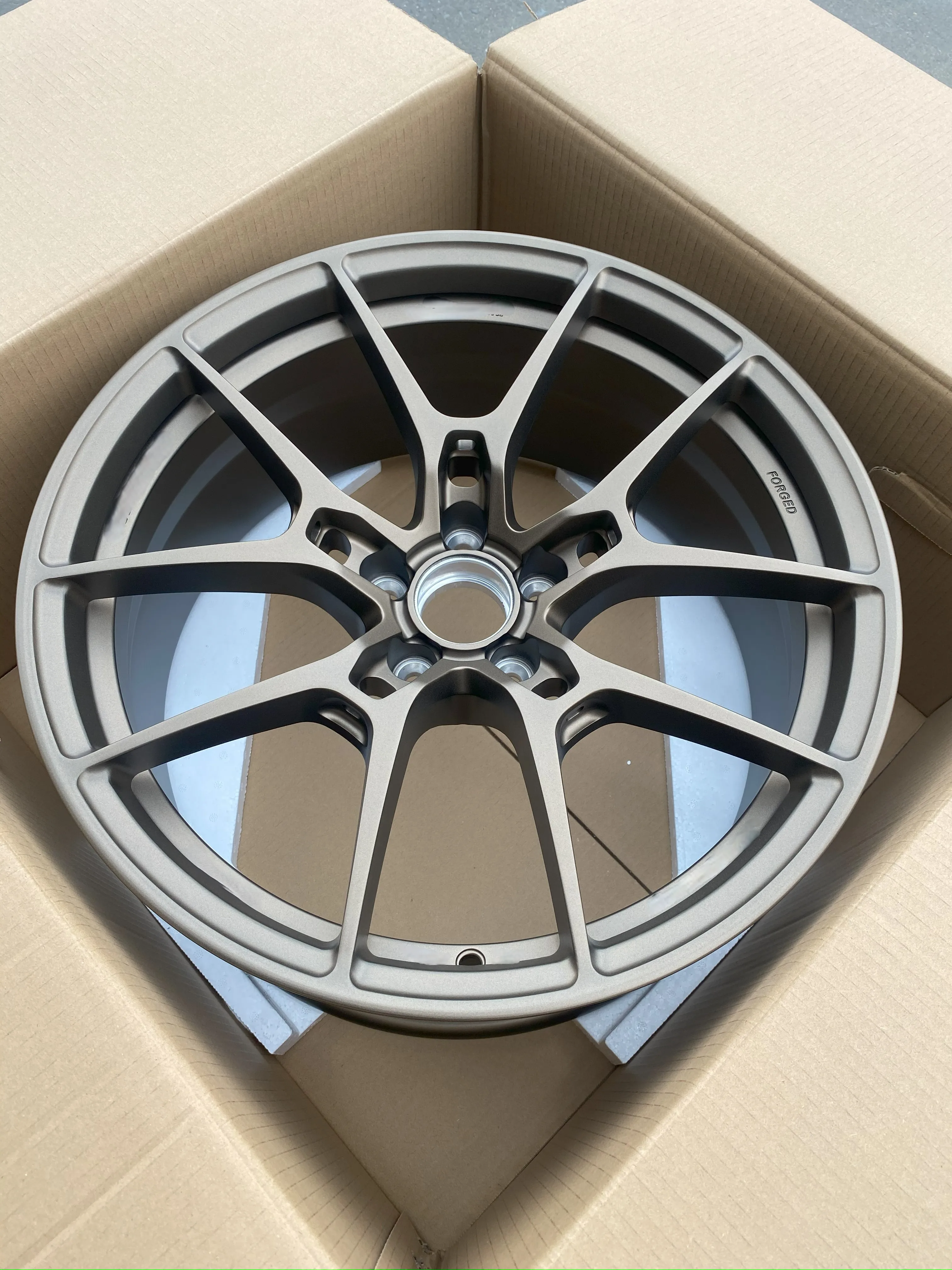 GVICHN one piece custom forged wheels for sports car 16 - 26 inch aluminum alloy rims 5x112 5x114.3 5x120 monoblock wheel hub