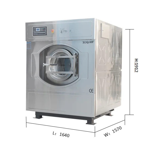 Industrial Washing Machine 50 70 100 130 KG Washer Extractor Lavadoras de Ropa Industriales Precios supplier