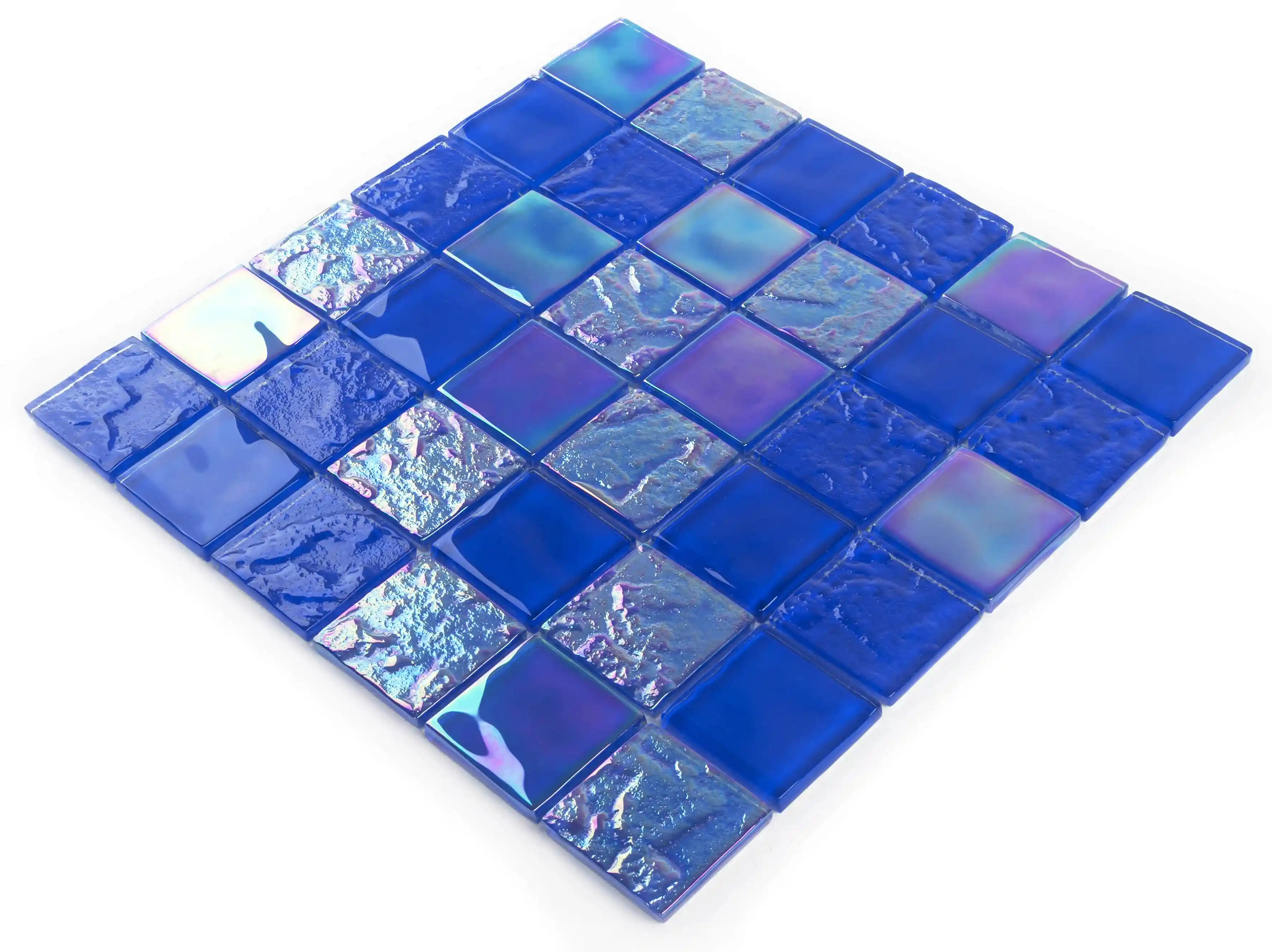 Готовая к отправке плитка для бассейна для продажи синяя стеклянная плитка для бассейна оптовая продажа от китайского производителя декоративная настенная плитка