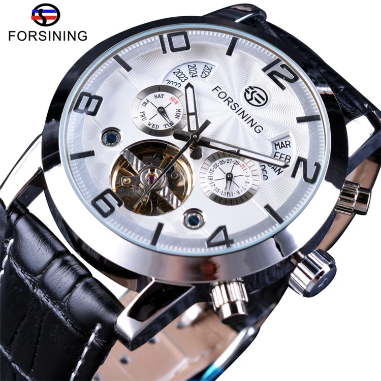 Forsining See Through Back Self Winding Automatic Mechanical Business  Luxurious Automated Movement Analog Watch - For Men - Buy Forsining See  Through Back Self Winding Automatic Mechanical Business Luxurious Automated  Movement Analog