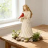 colorful Red Bird Angel [Without Wings]