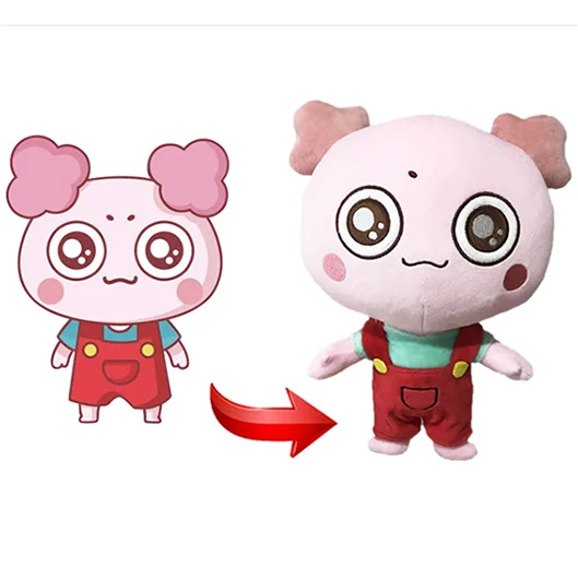 Stuffed animal doll custom design soft toy OEM ODM custom made plush toy