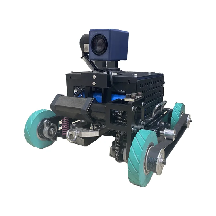 Wall climbing robot for safety inspection of wind turbine blades-133041